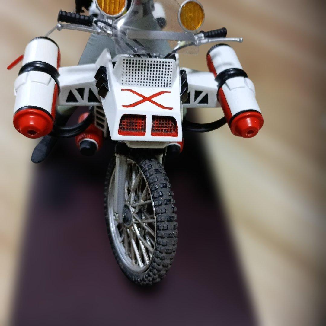 ジャンク品仮面ライダーX&クルーザー 「仮面ライダーX」 1/12