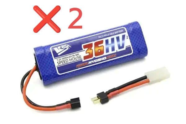 京商　7.2V 36HV Ni-MH バッテリー　ラジコン　２本セット