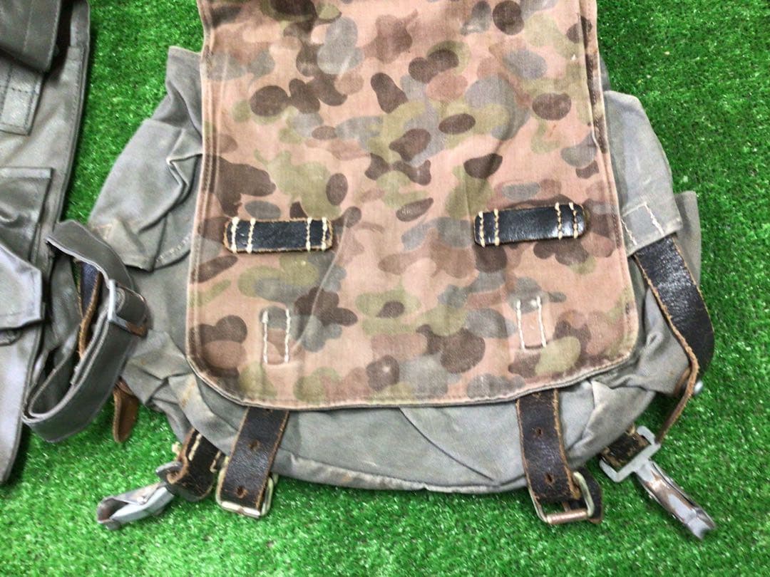 ④ 東ドイツ軍 NVA オーストリア軍ミリタリー バッグ ヨーロッパ軍装品