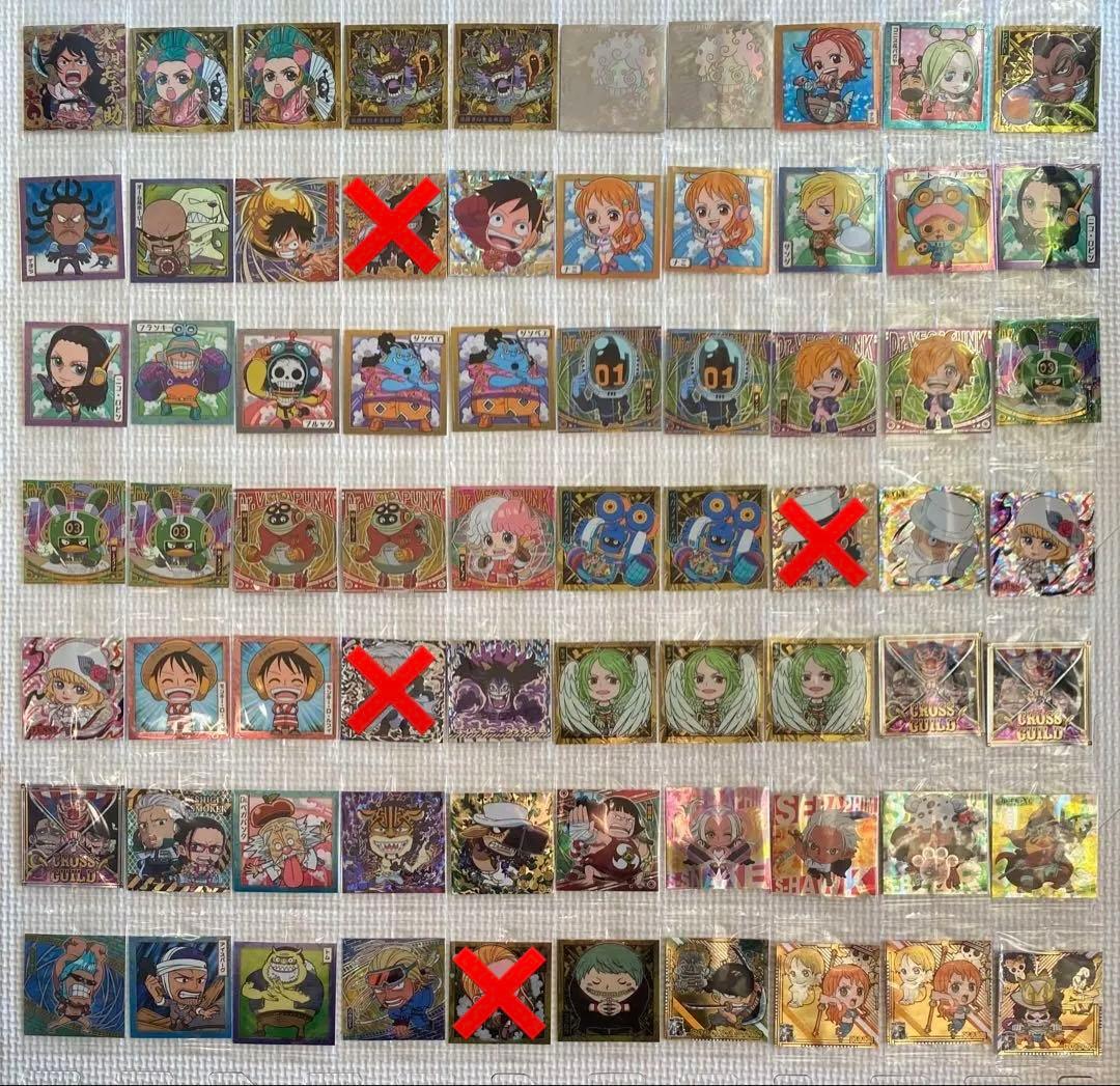 にふぉるめーしょん ワンピース大海賊シールウエハース