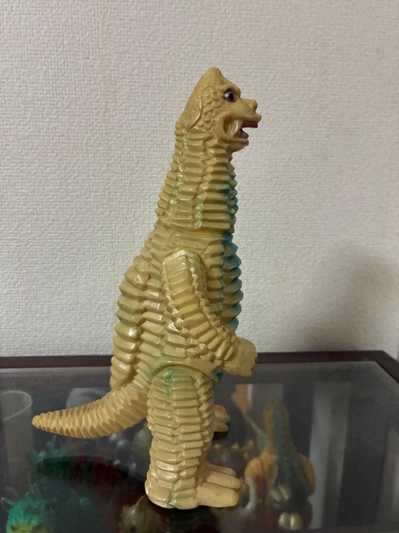 当時物　マルザン.マルサン　1期　レッドキング　ソフビ　美品