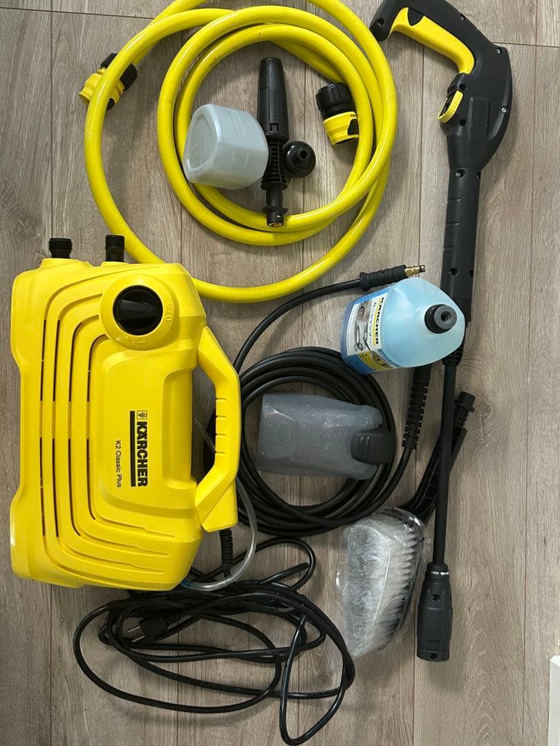 (ほぼ未使用)KARCHER K 2 クラシック プラス カーキット 洗車用