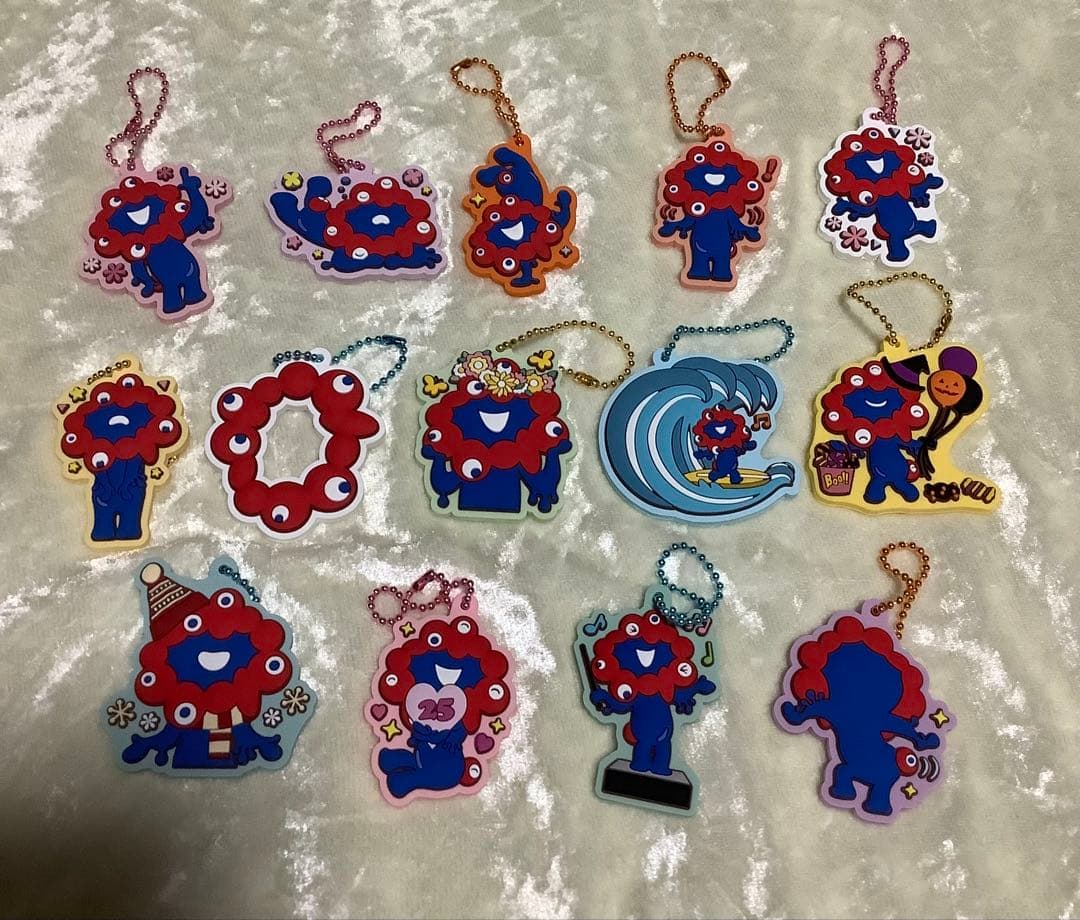 EXPO2025 ミャクミャク ぷっくりラバマス 全14種コンプリート