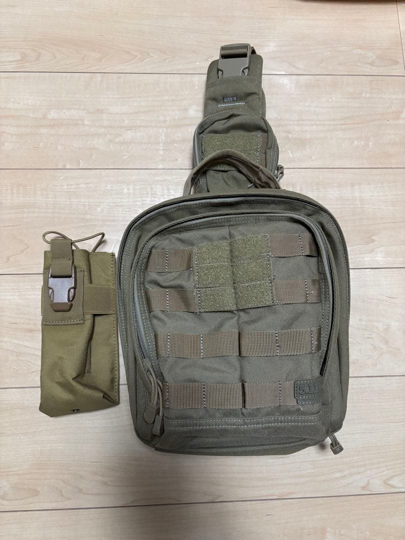 個人装備 5.11 TACTICAL RUSH MOAB 6 Sling Pack 11L