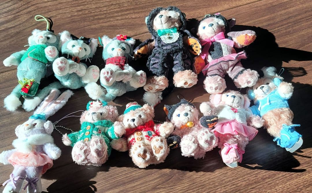 ダッフィー シェリーメイ ジェラトーニ ステラ•ルー ぬいぐるみセット