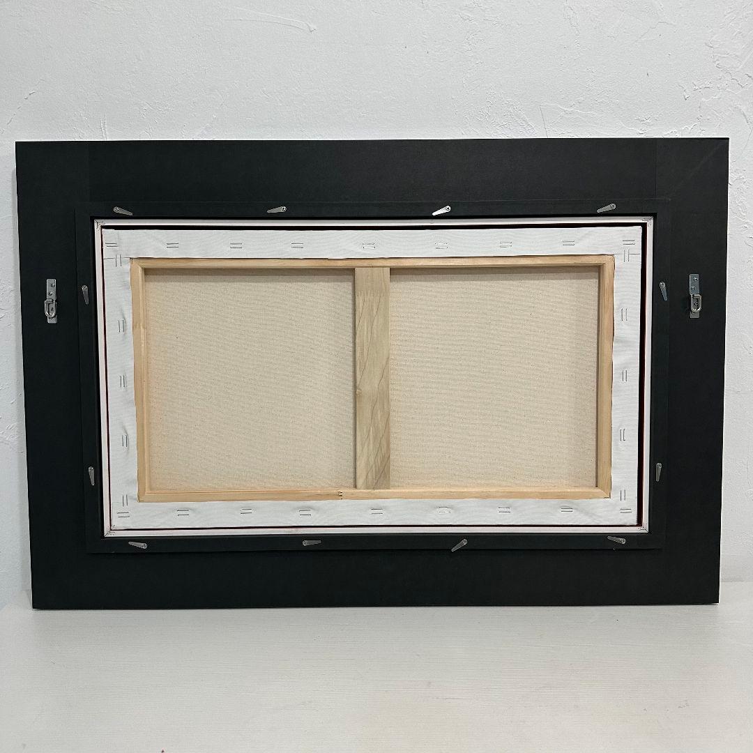 世界堂特注　額縁　キャンバス+木枠一式　大型　W783×H522×D42 　金