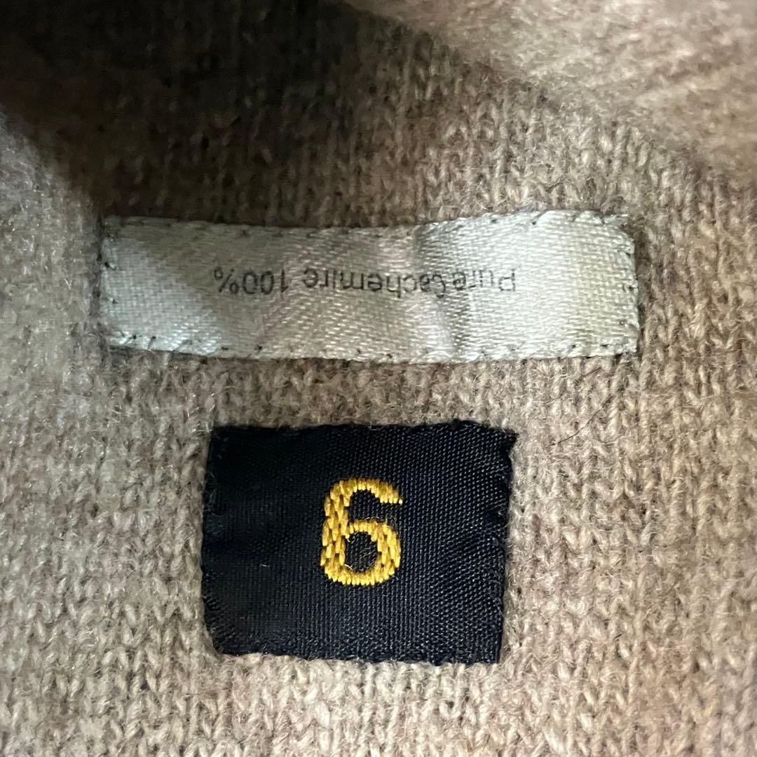 【未使用級】HERMES エルメス　最上級カシミア スエード　手袋　Hロゴ　黒