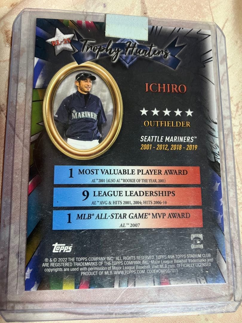 イチロー トレーディングカード シアトル・マリナーズ