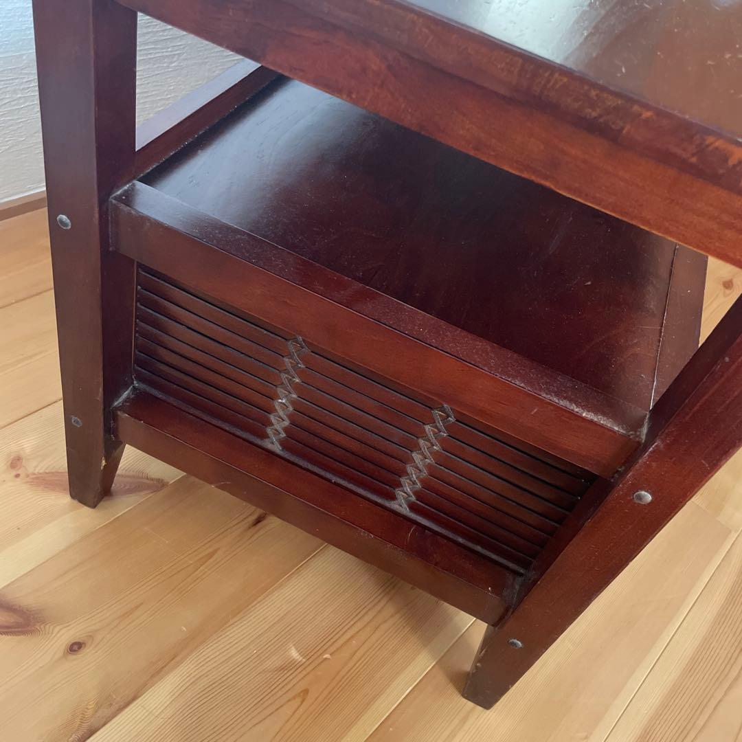 アジアン家具　ローチェスト　テレビ台　木製 引き出し付き インポート