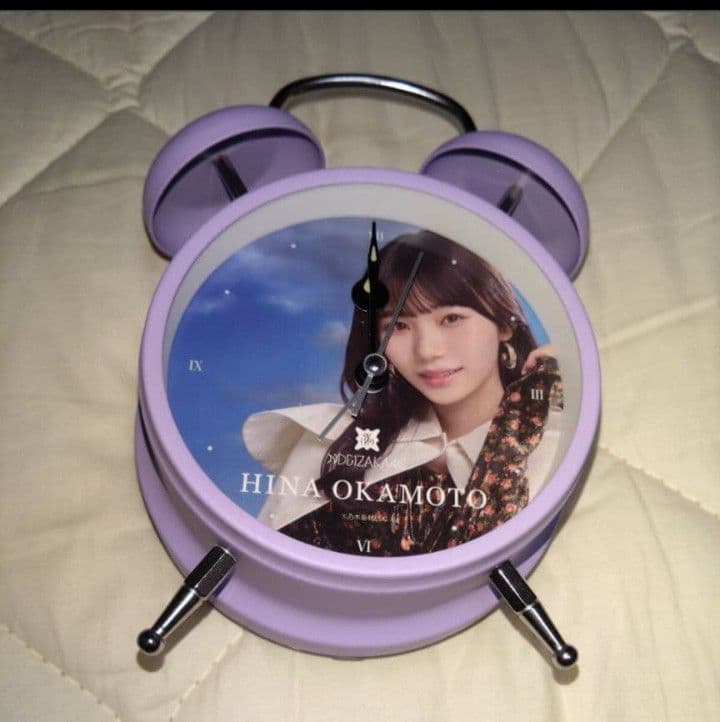 2024年乃木坂46福袋メンバー別ボイス入り目覚まし時計（岡本姫奈）