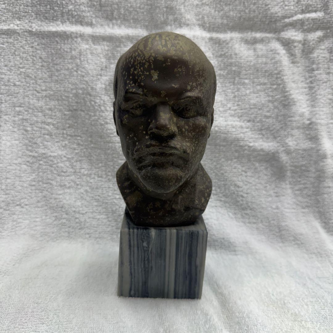 レーニン像　ソ連連邦　銅像