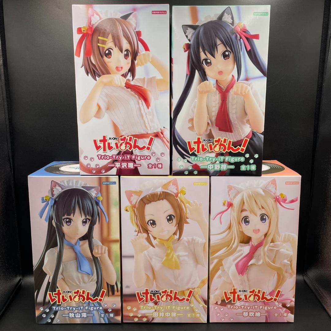 ☆けいおん！ Trio-Try-iT Figureフィギュア 5点セット