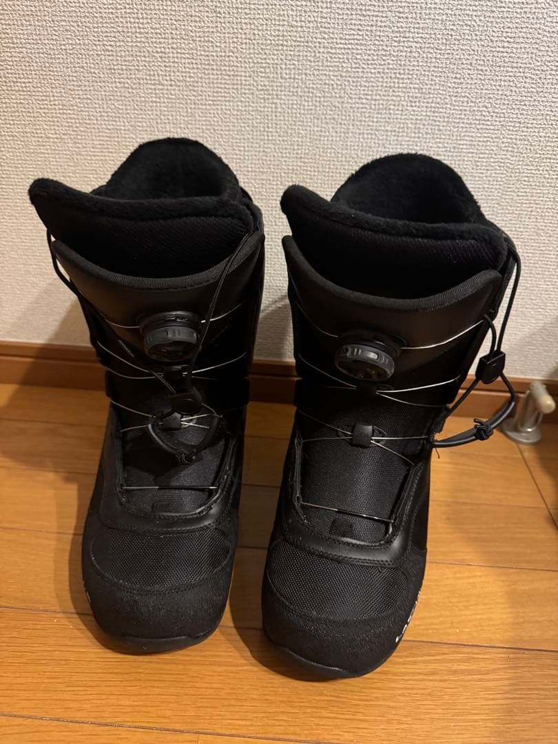 【半日使用美品】　LASTAINT スノーボードブーツ ブラック　26.5