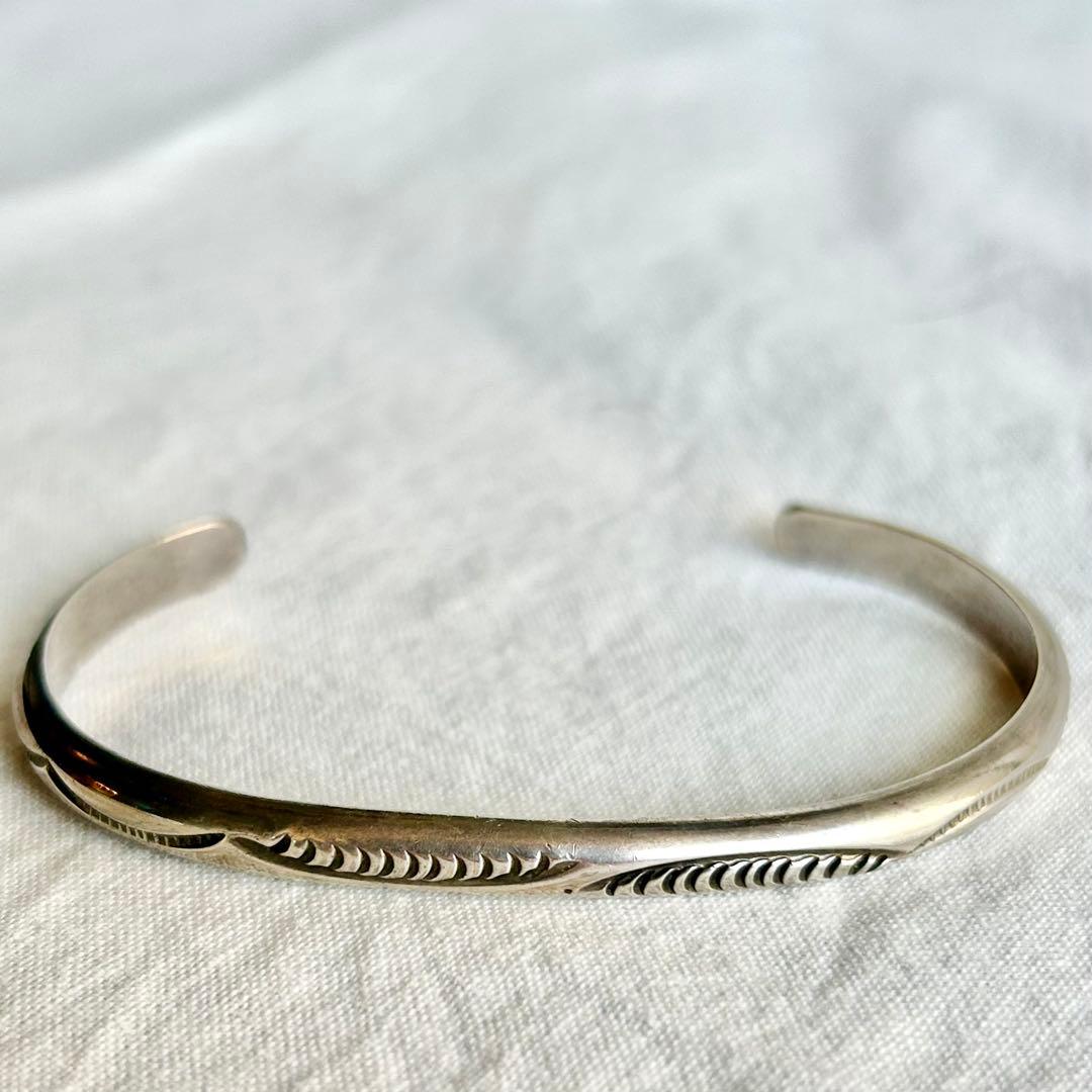 1970s ナバホ バングル ブレスレット トライバル　sterling