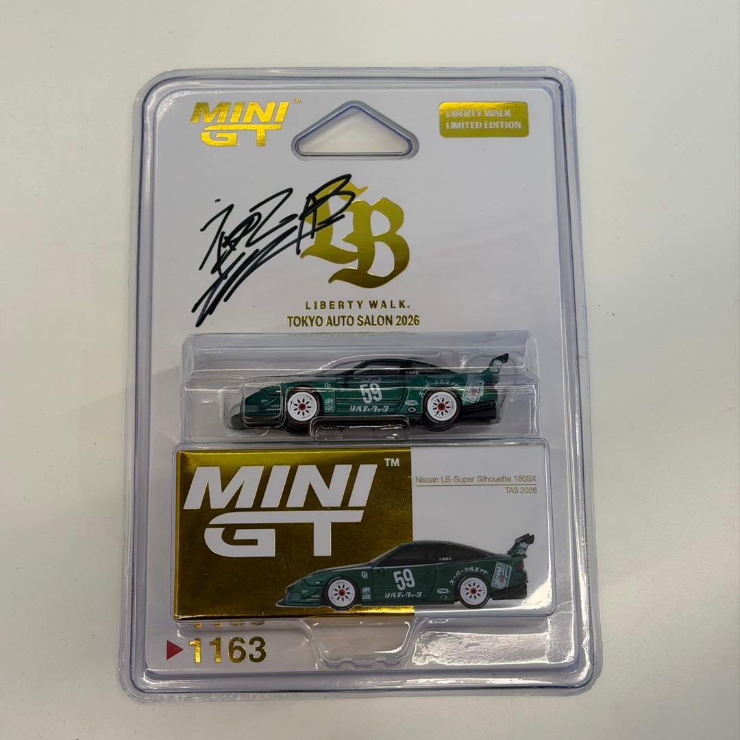 MINIGT 日産 LBWK 加藤渉 直筆サイン入 東京オートサロン2026 2