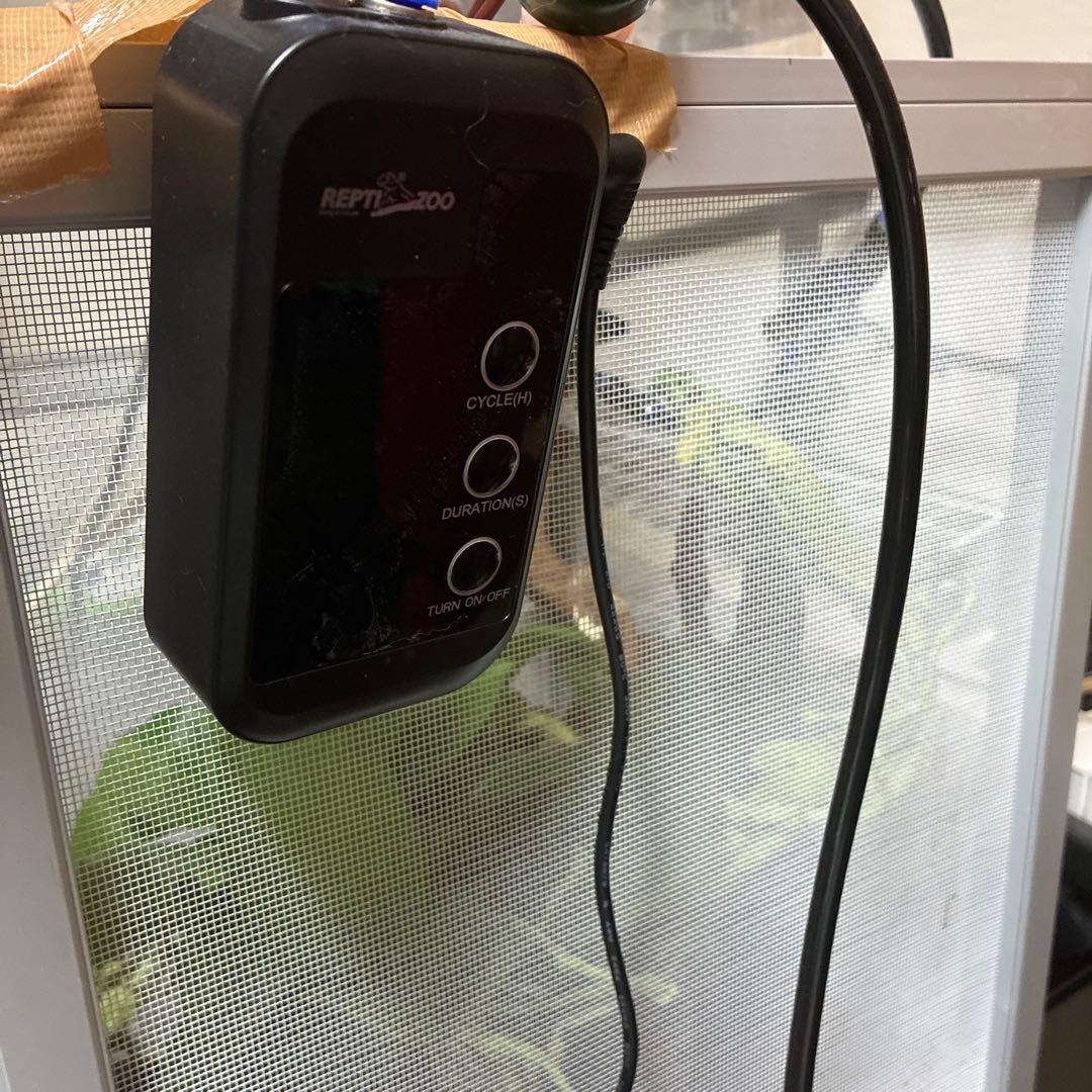 T*A様 爬虫類ケージ　ミストシャワーセット