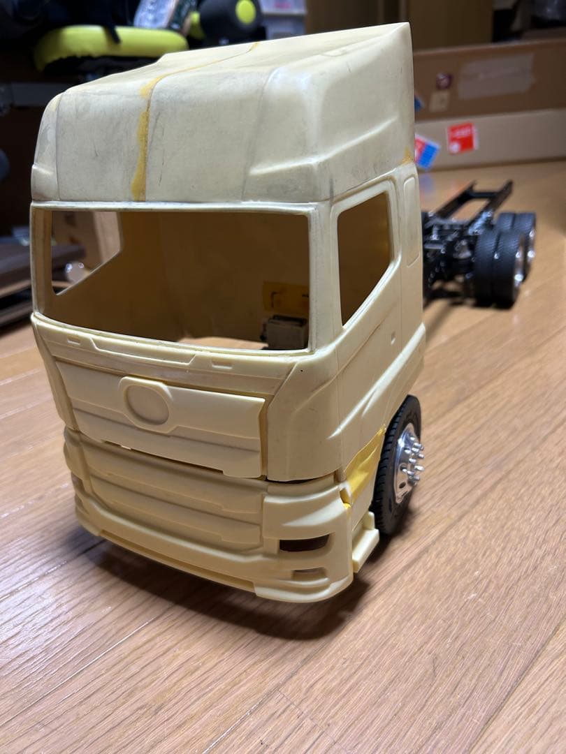 ムネトラ　プロフィア　単車製作途中