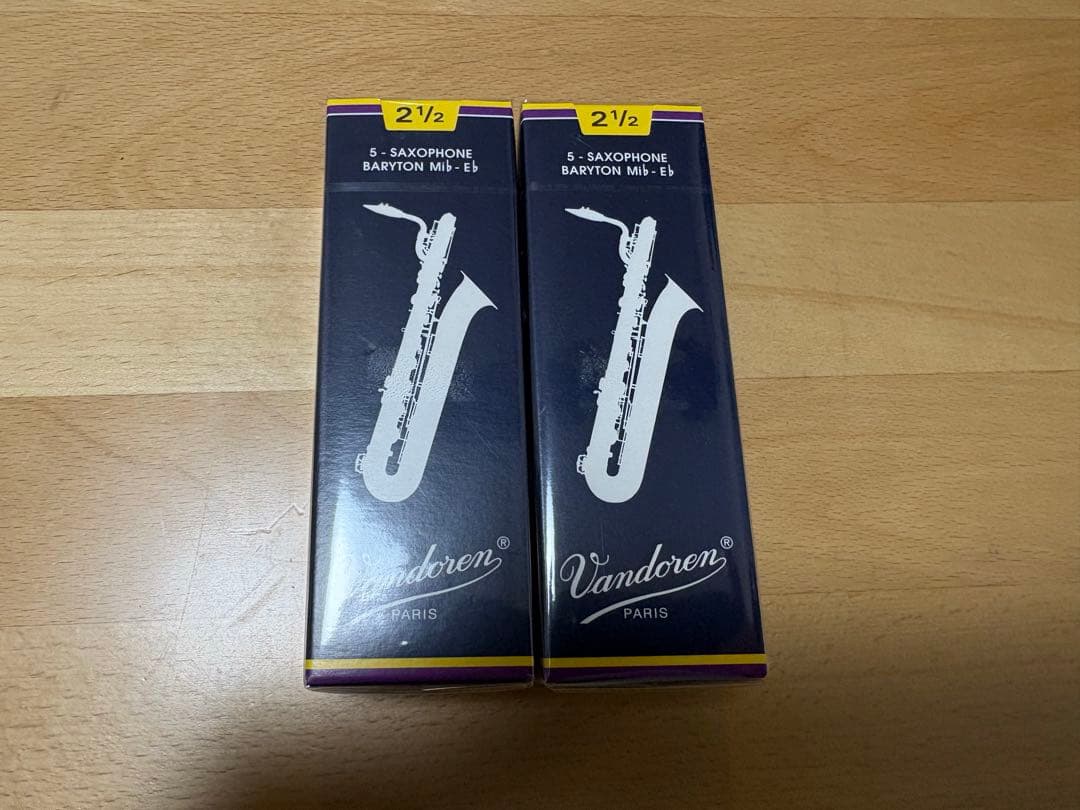 バンドレン　トラディショナル　バリトンサックスリード　②1/2 2箱