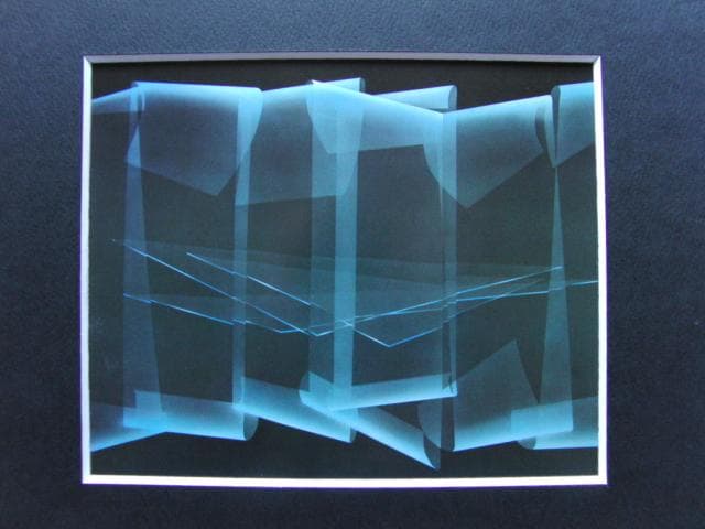 神尾吉夫、同類 '85-5、希少な画集より、新品高級額・額装付、状態良好