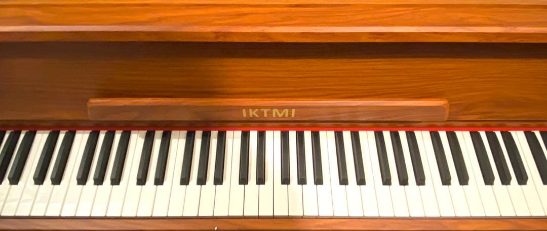 【新品 引き取り歓迎 配達も可】木製アップライト 多機能リアル電子ピアノ