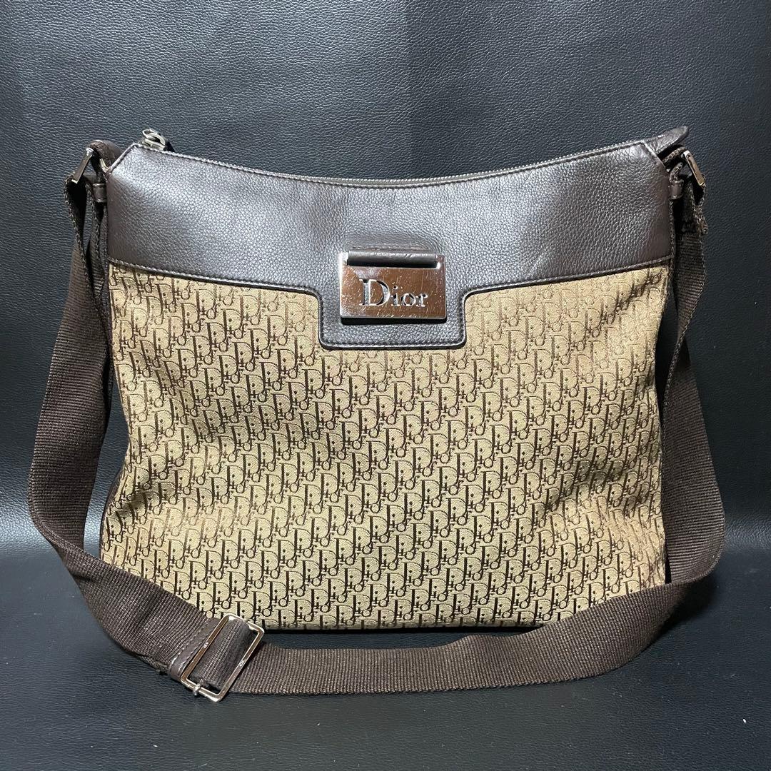 Dior クリスチャンディオール トロッター ショルダーバッグ ストリートシック