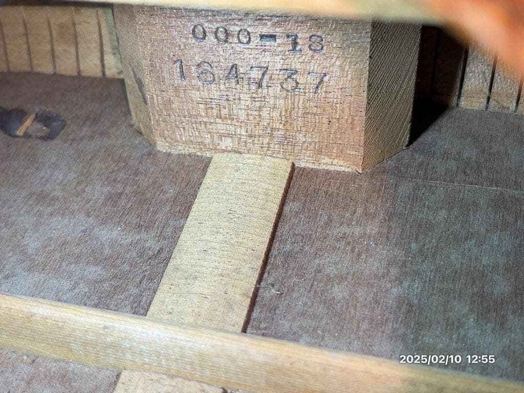 【VINTAGE】 マーチン 1957年　000-18 S/N:#164737