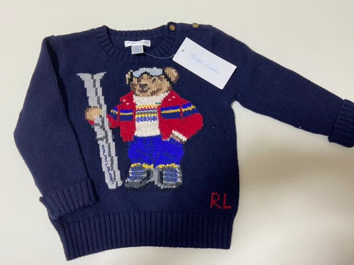 新品未使用★ラルフローレン/ポロベアニット/セーター