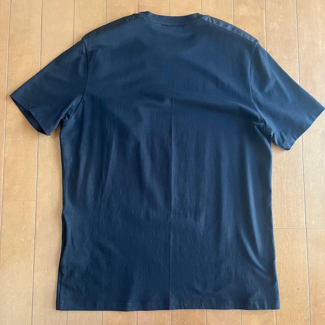 PRADA ナイロンショルダー・ポケット Tシャツ 黒 Mサイズ