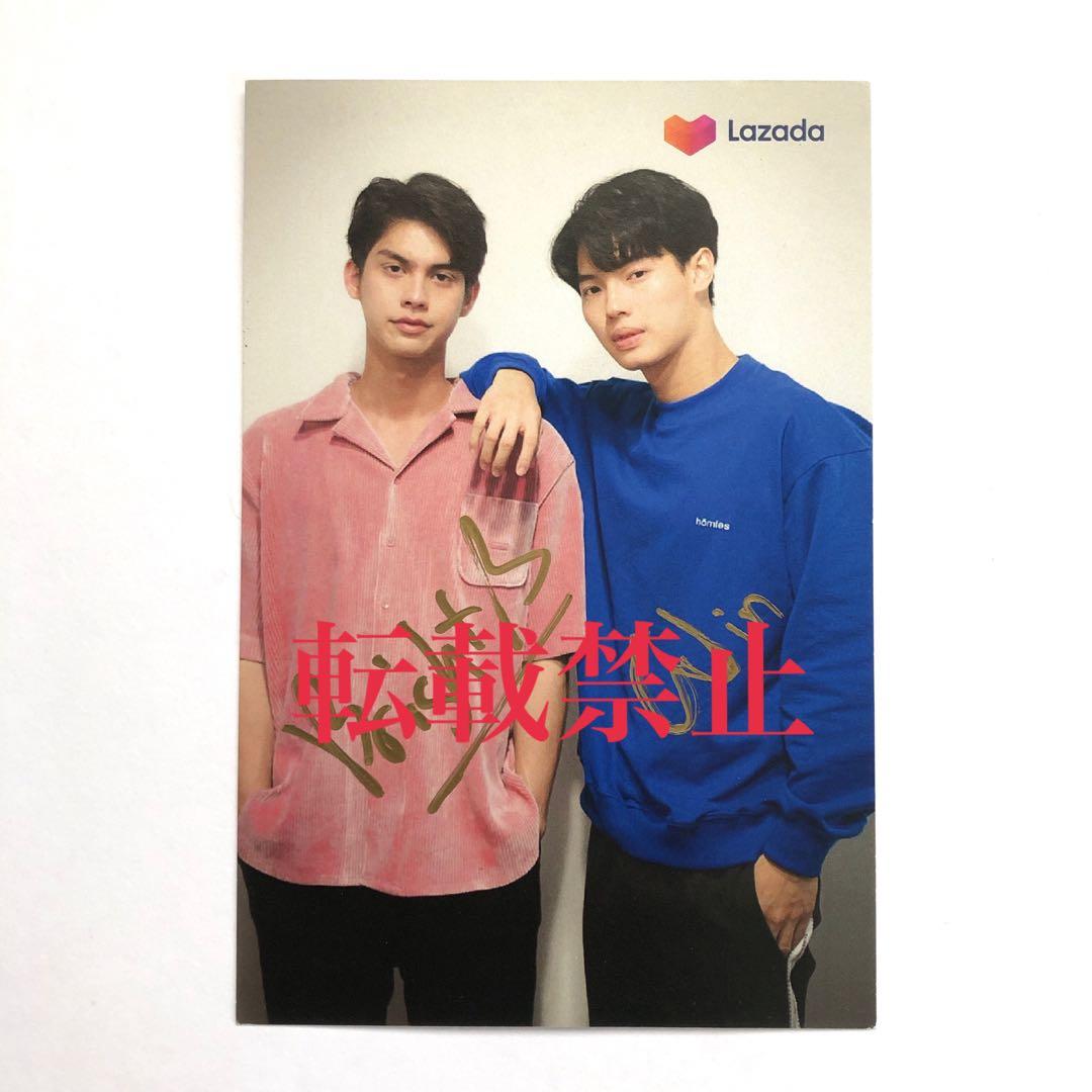 【1点のみ】BrightWin 直筆サイン Lazada ポストカードGMMTV