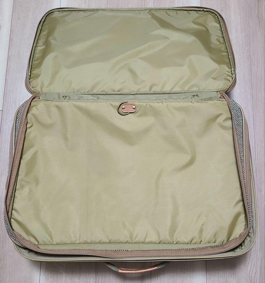 ハートマン キャリーケース ツイード/ベルティングレザー