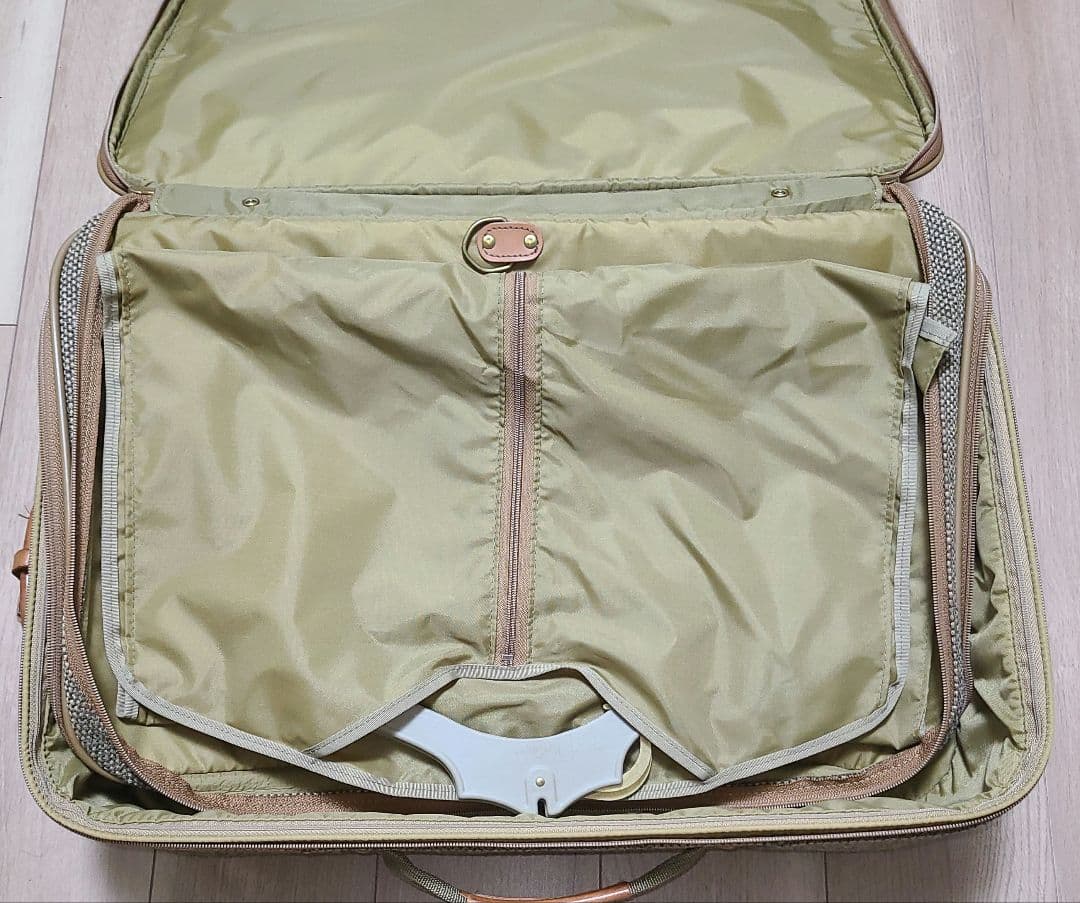 ハートマン キャリーケース ツイード/ベルティングレザー