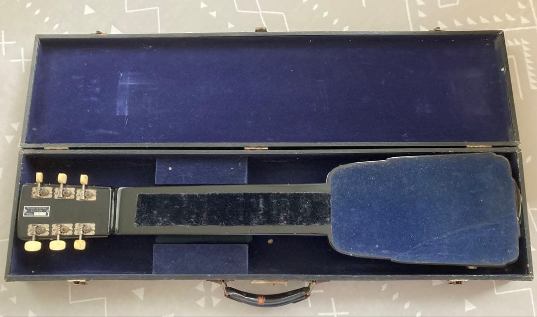 【1950年代美品】Teisco Model L／黒／完動品／ハードケース付