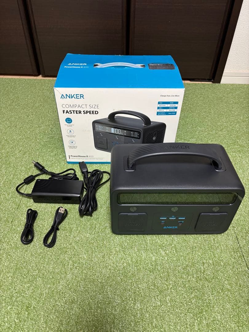 ANKER POWER HOUSE Ⅱ400 ポータブル電源　美品