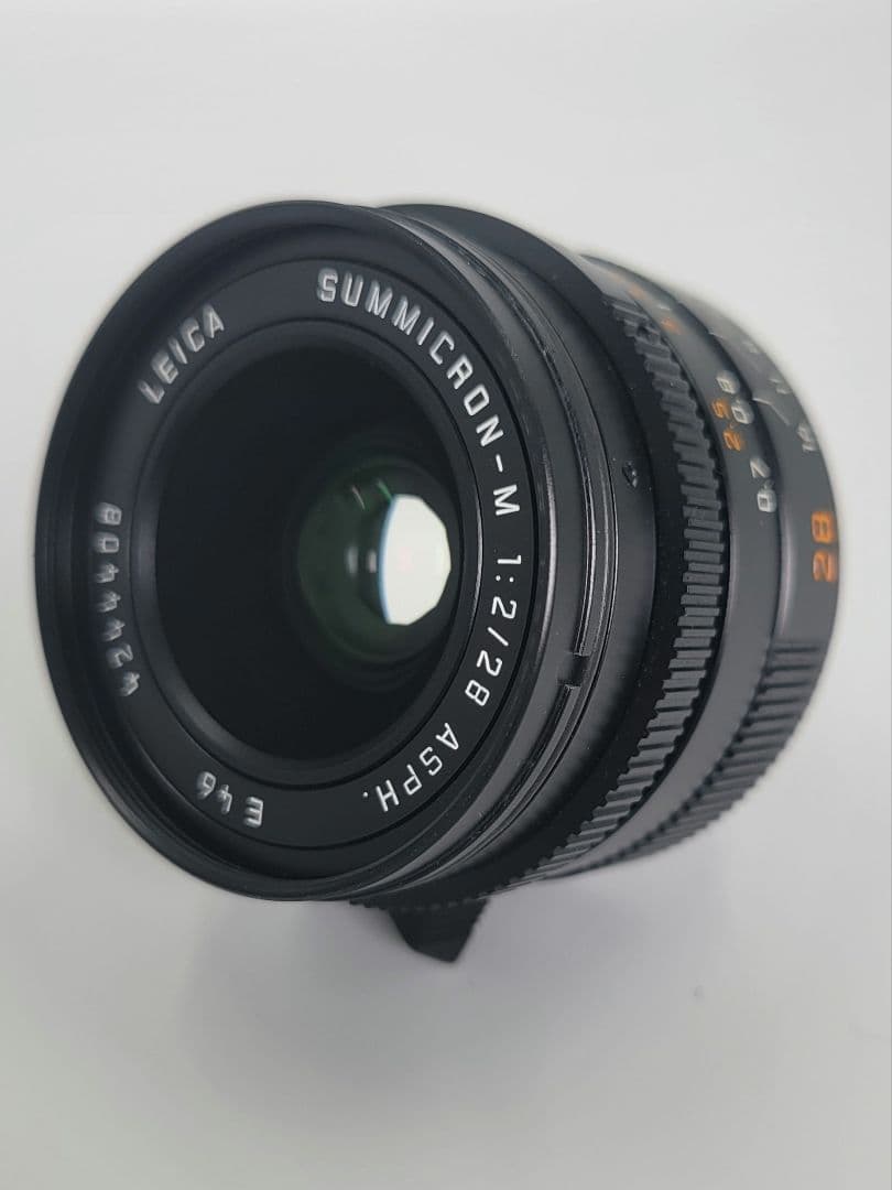 美品Leica ズミクロン M28mm F2.0 ASPH. ブラック