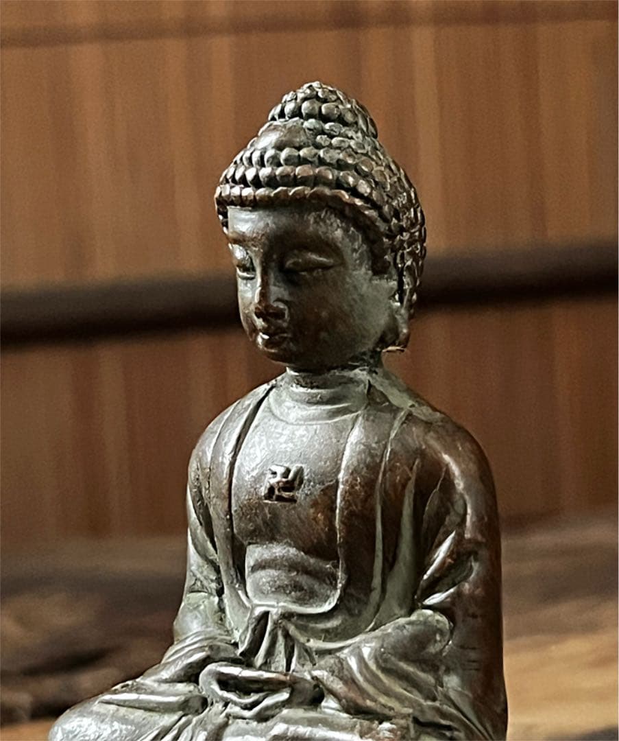 仏教美術 古銅 釈迦如来像 仏像