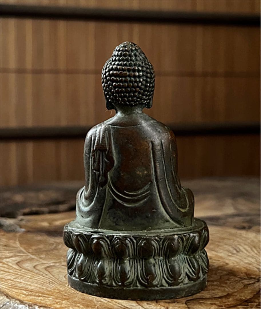 仏教美術 古銅 釈迦如来像 仏像