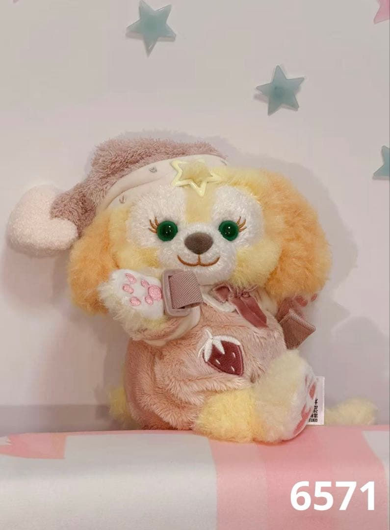 専用　お顔厳選　上海ディズニー　リズム　スケルトン入り　リーナベルぬいぐるみ62