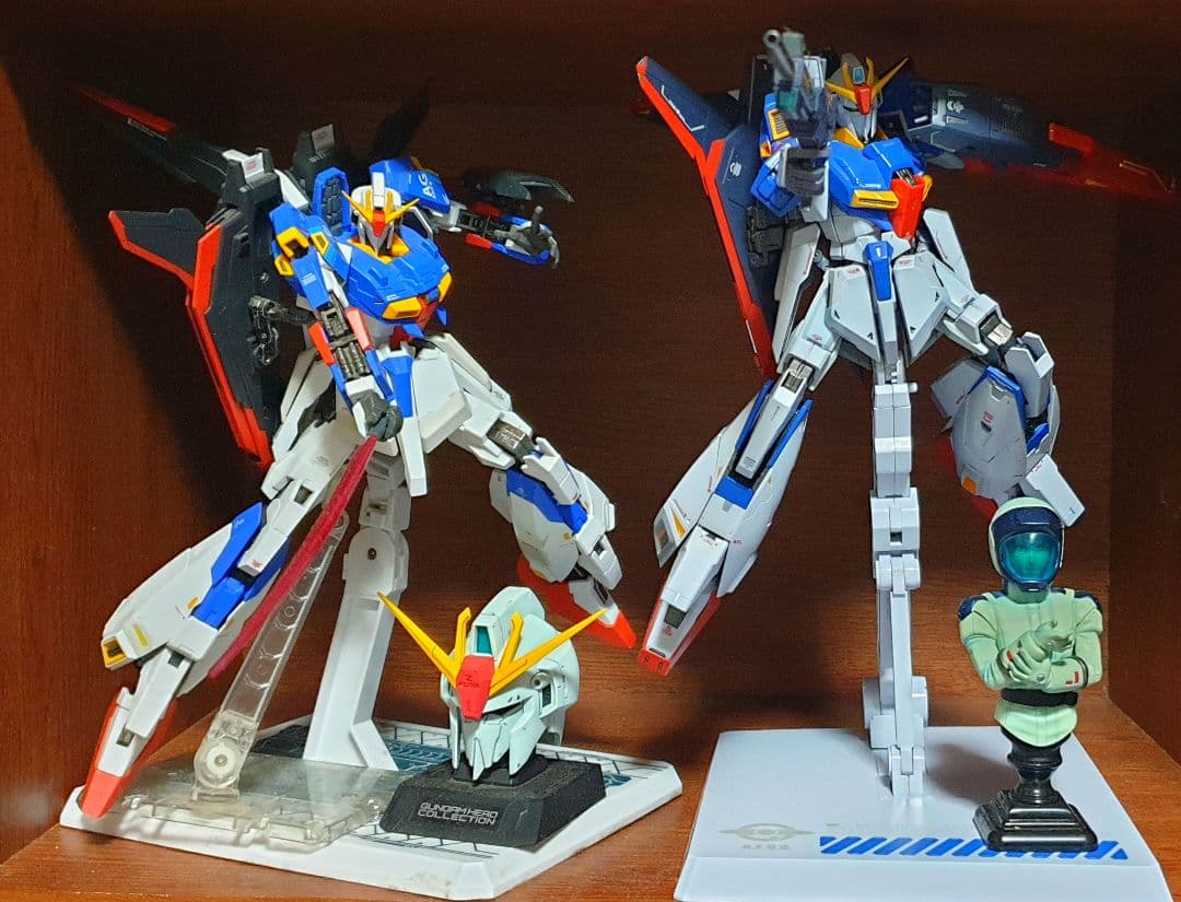 L BUILD zガンダム 合金フィギュアセット