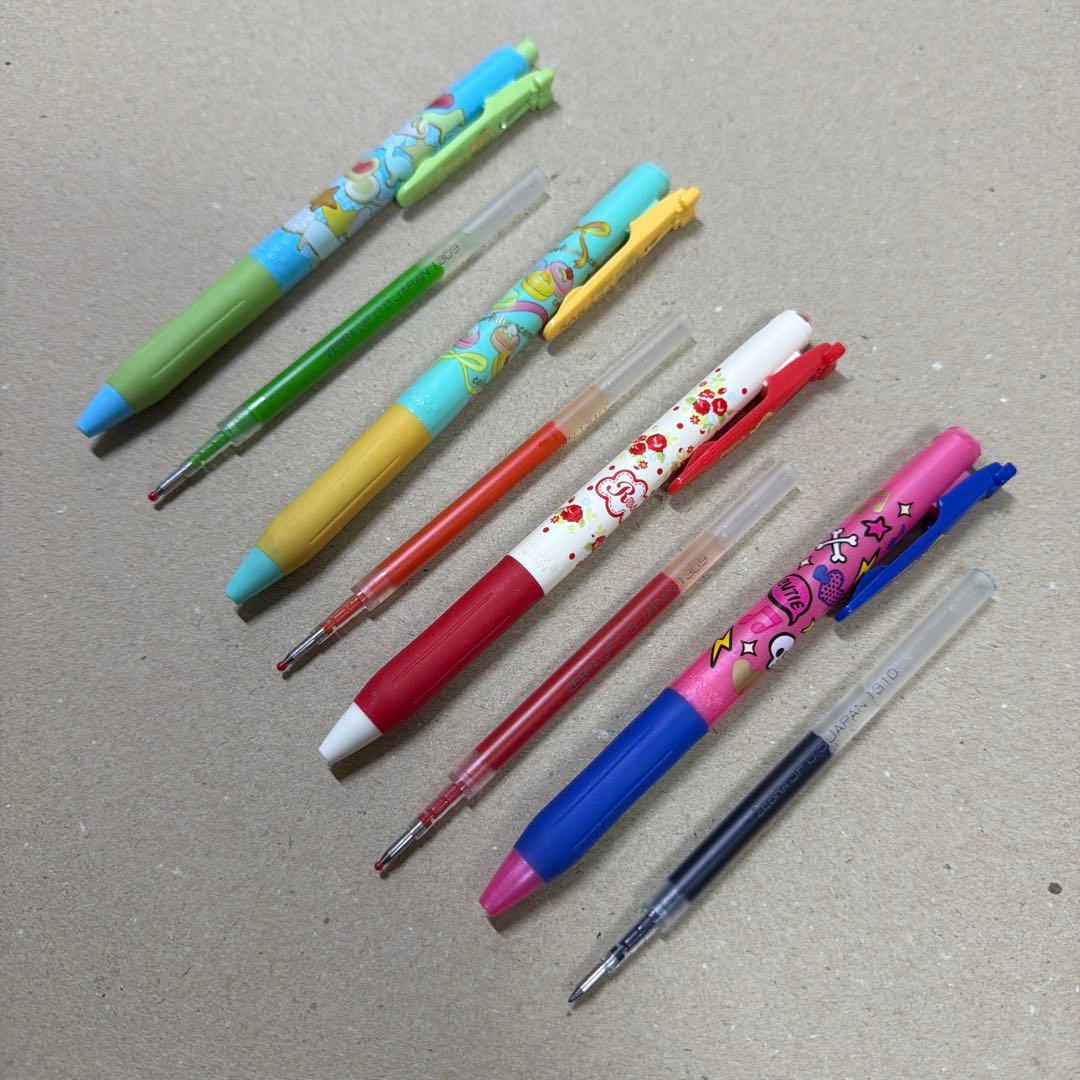 限定 ゼブラ SARARA サラサ ボールペン ピチレモン 匂い付き 9本セット