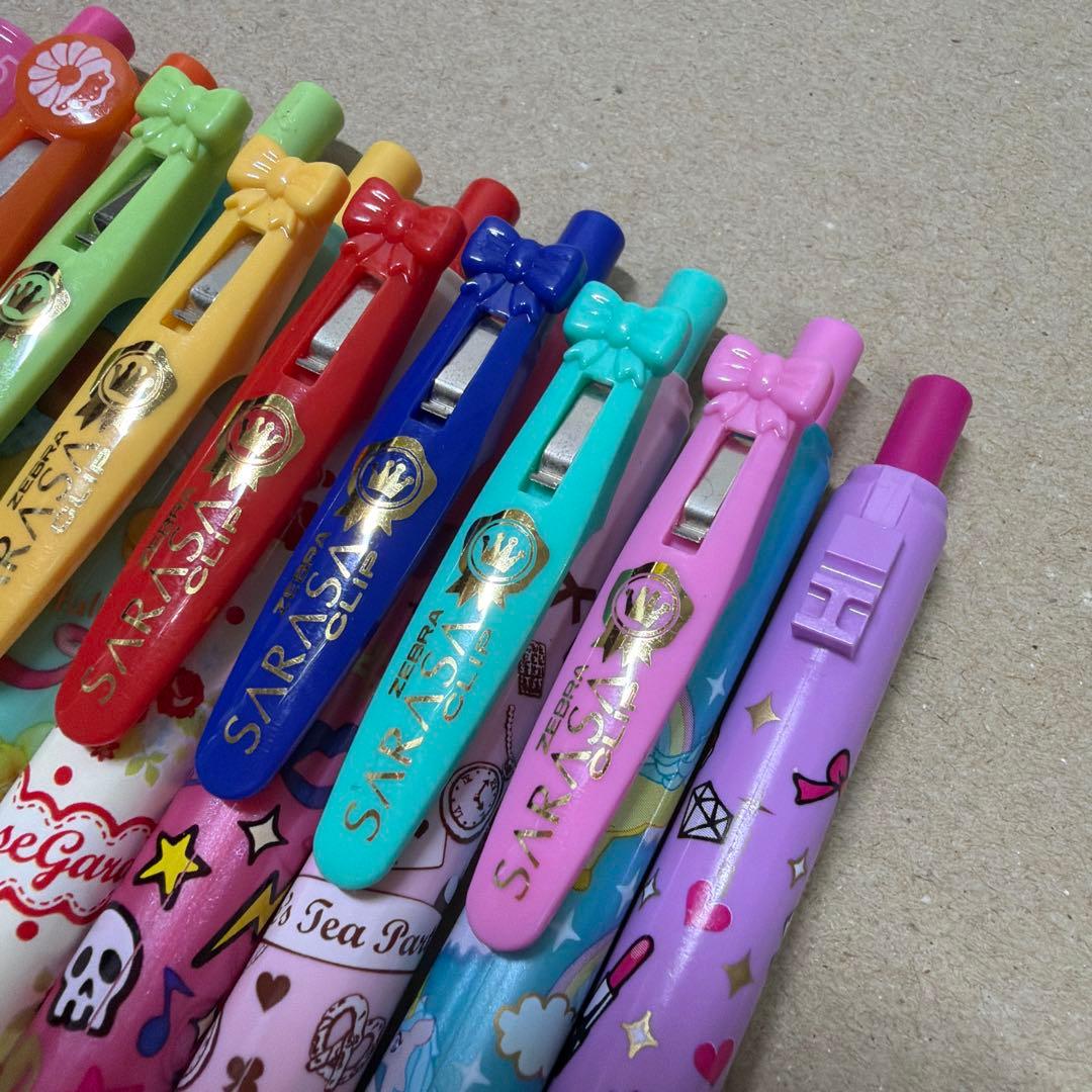 限定 ゼブラ SARARA サラサ ボールペン ピチレモン 匂い付き 9本セット