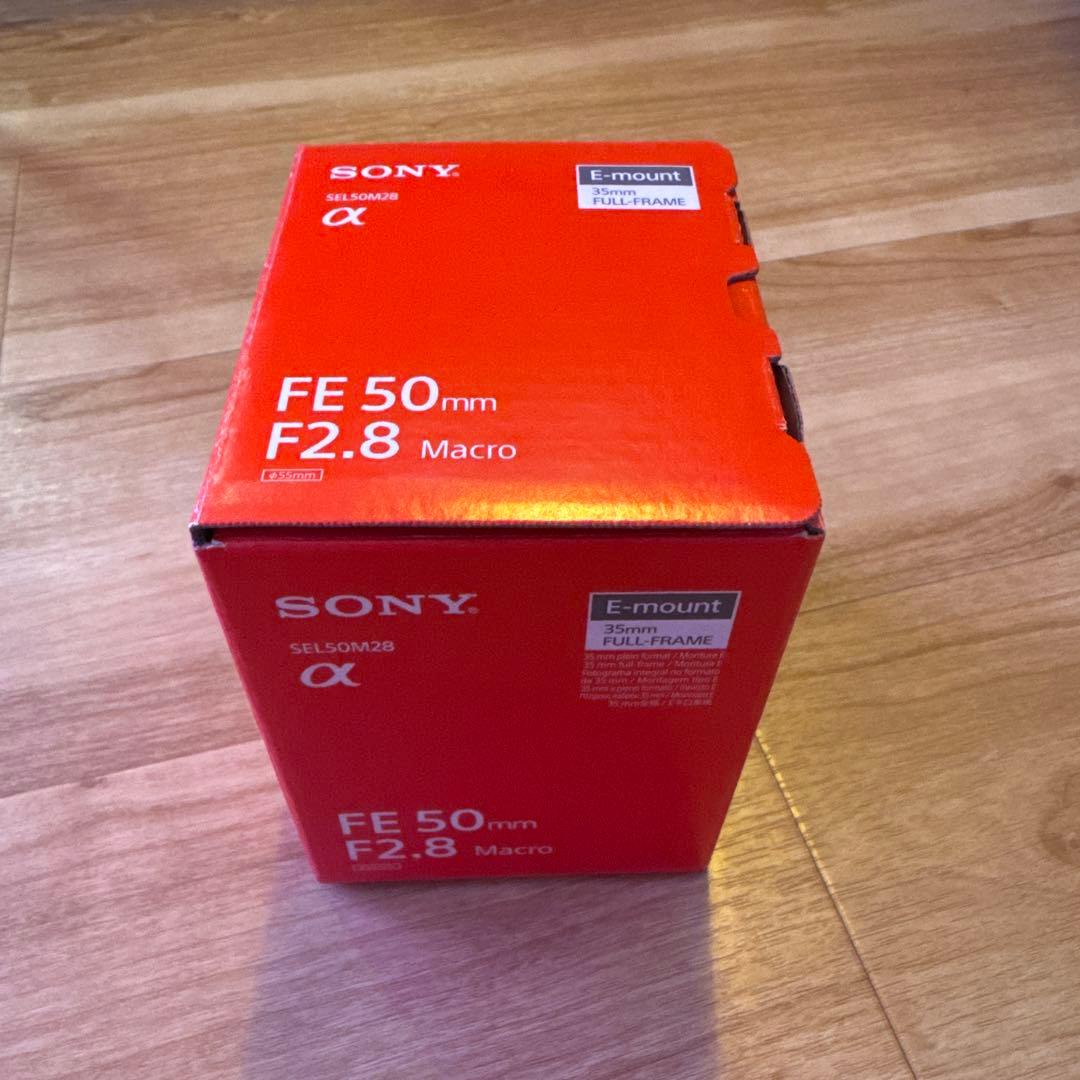 【新品】SONY SEL50M28 Macro FE 50mm F2.8