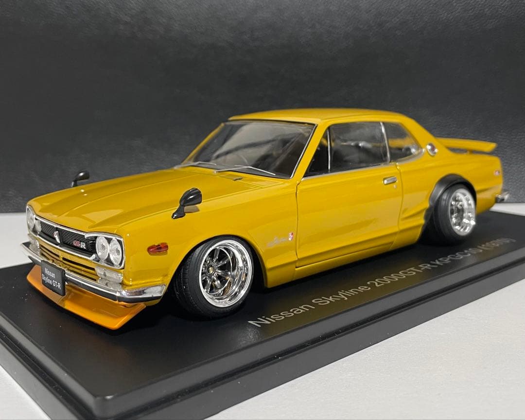 1/24 アシェット 国産名車 スカイライン GT-R ハコスカ改 カスタム