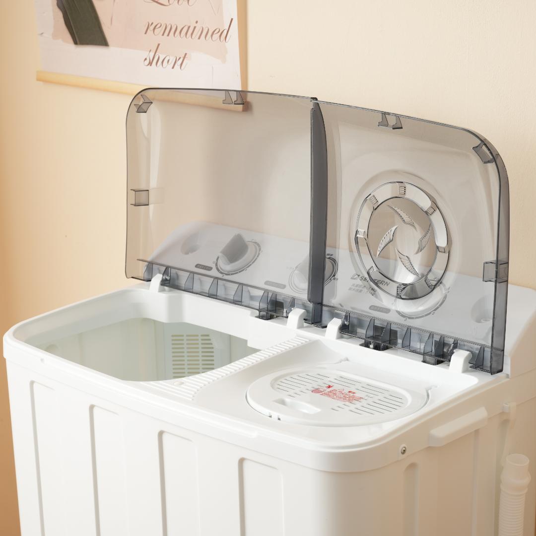 二槽式洗濯機 洗濯容量7.6kg 脱水容量5.5kg 7.6キロ 縦型洗濯機