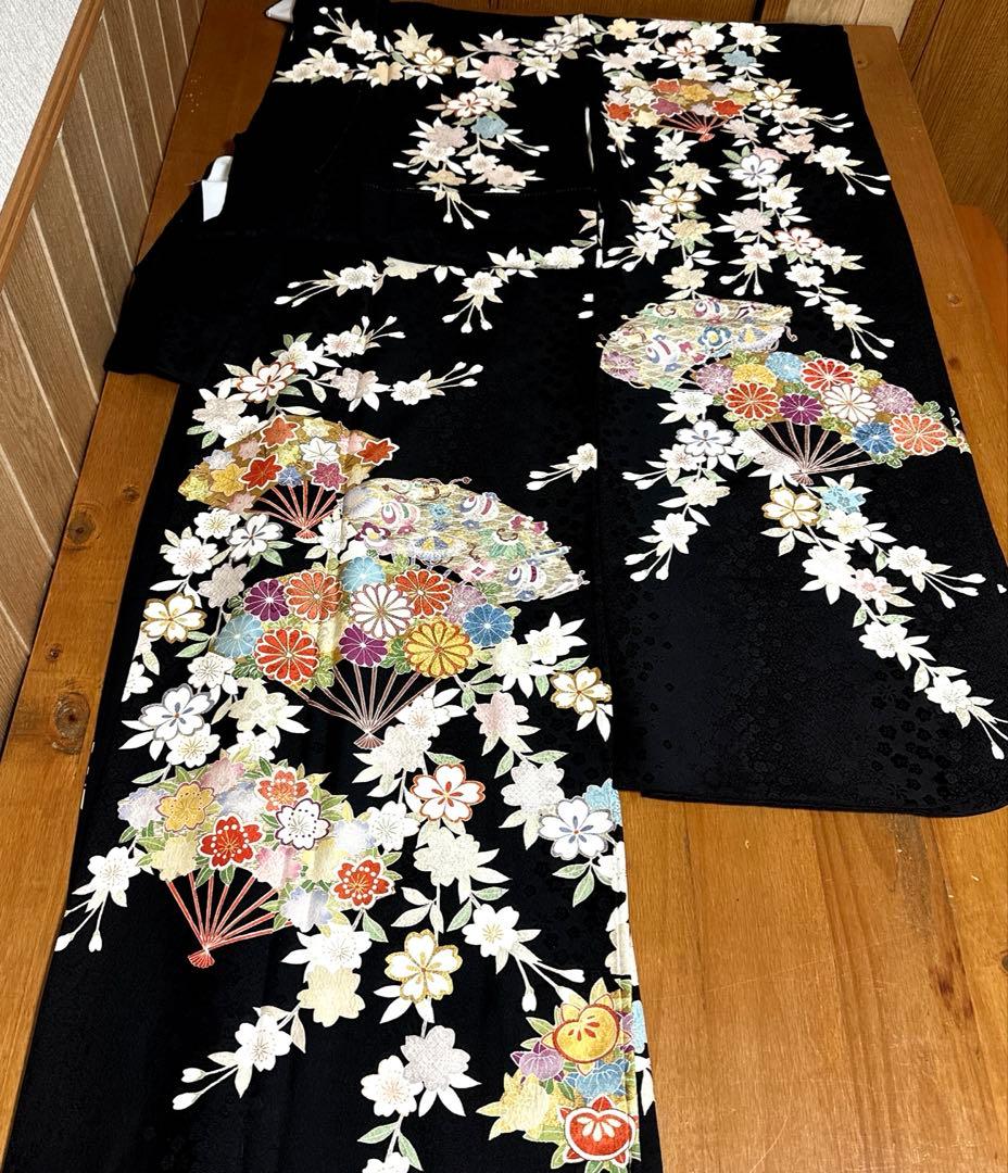 正絹振袖　袋帯　長襦袢　小物セット　 18ー4