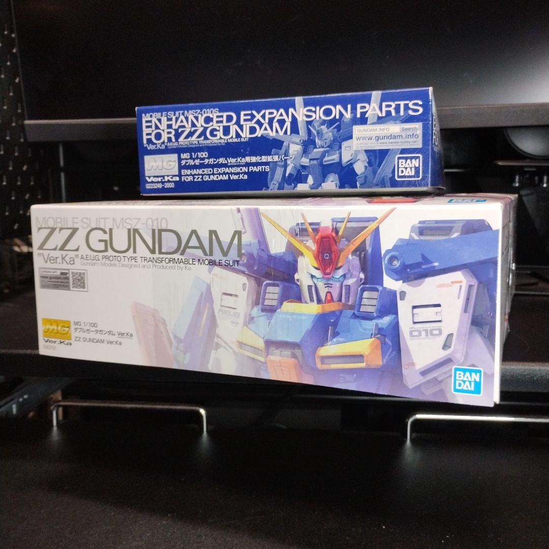 未開封新品 MG ダブルゼータガンダムVer.Ka＋強化型拡張パーツ