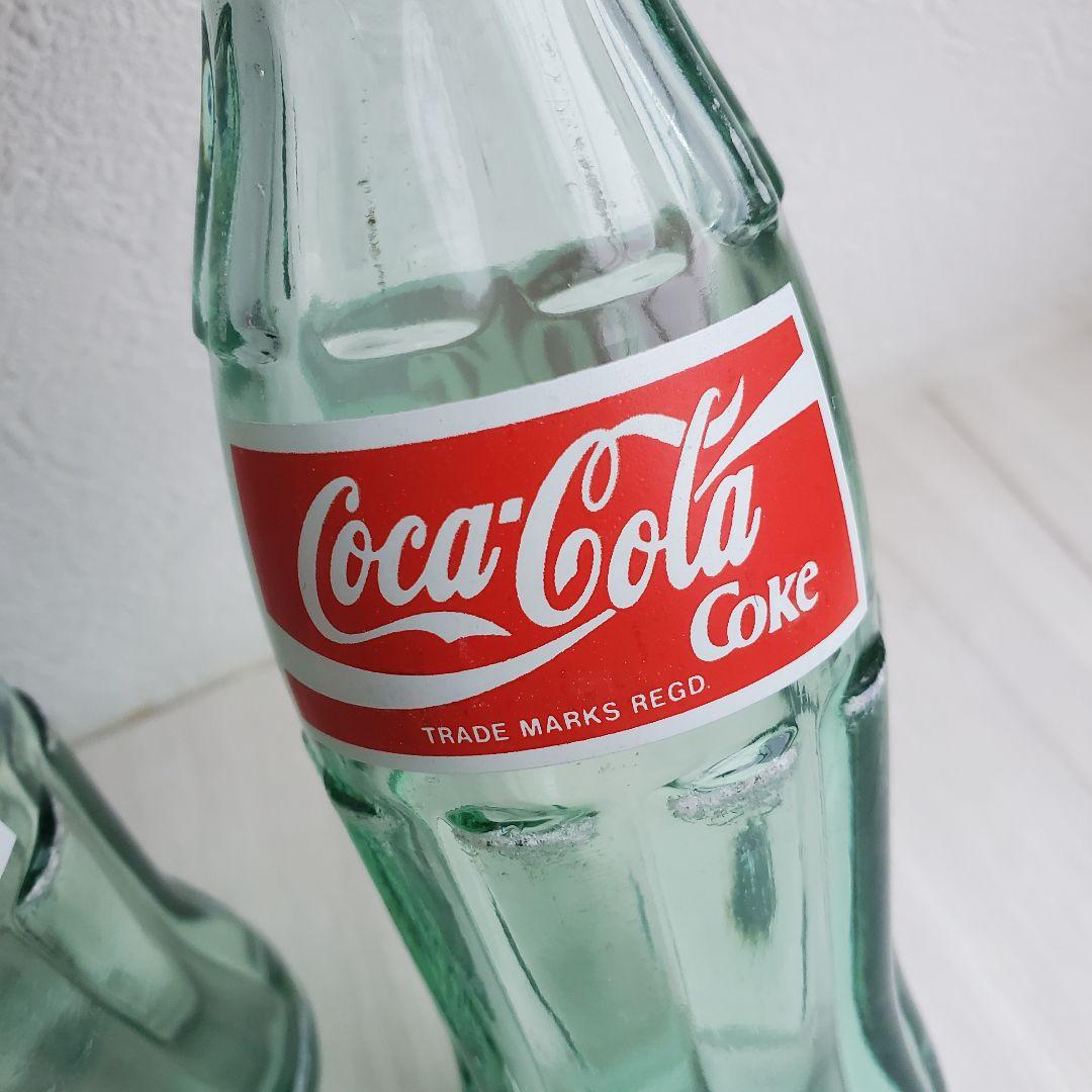 コカ・コーラ社製　ジュース瓶　昭和レトロ　空き瓶　 2本