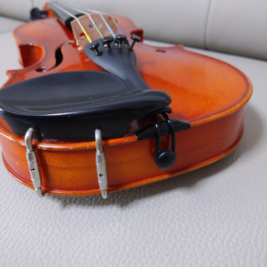 スズキ バイオリン1/4 弓、肩当て、ケース付き