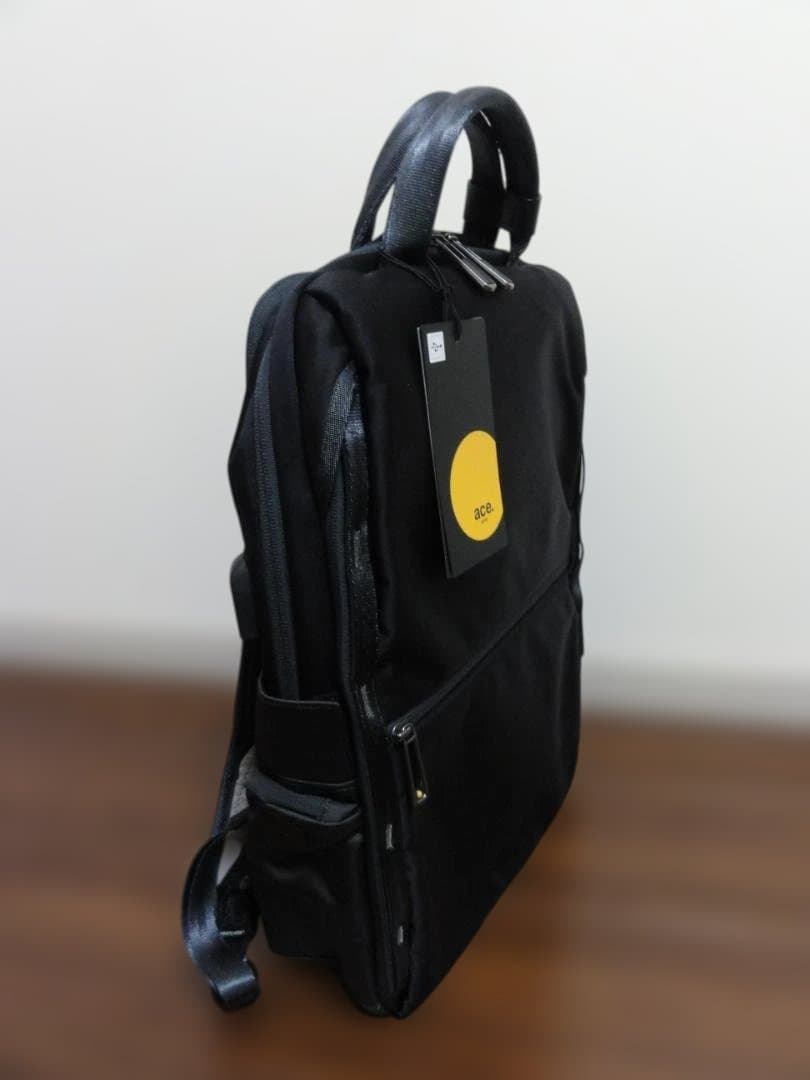 最終値下げ【新品未使用】エースジーン ビジネスリュック 防水機能 A4 2気室