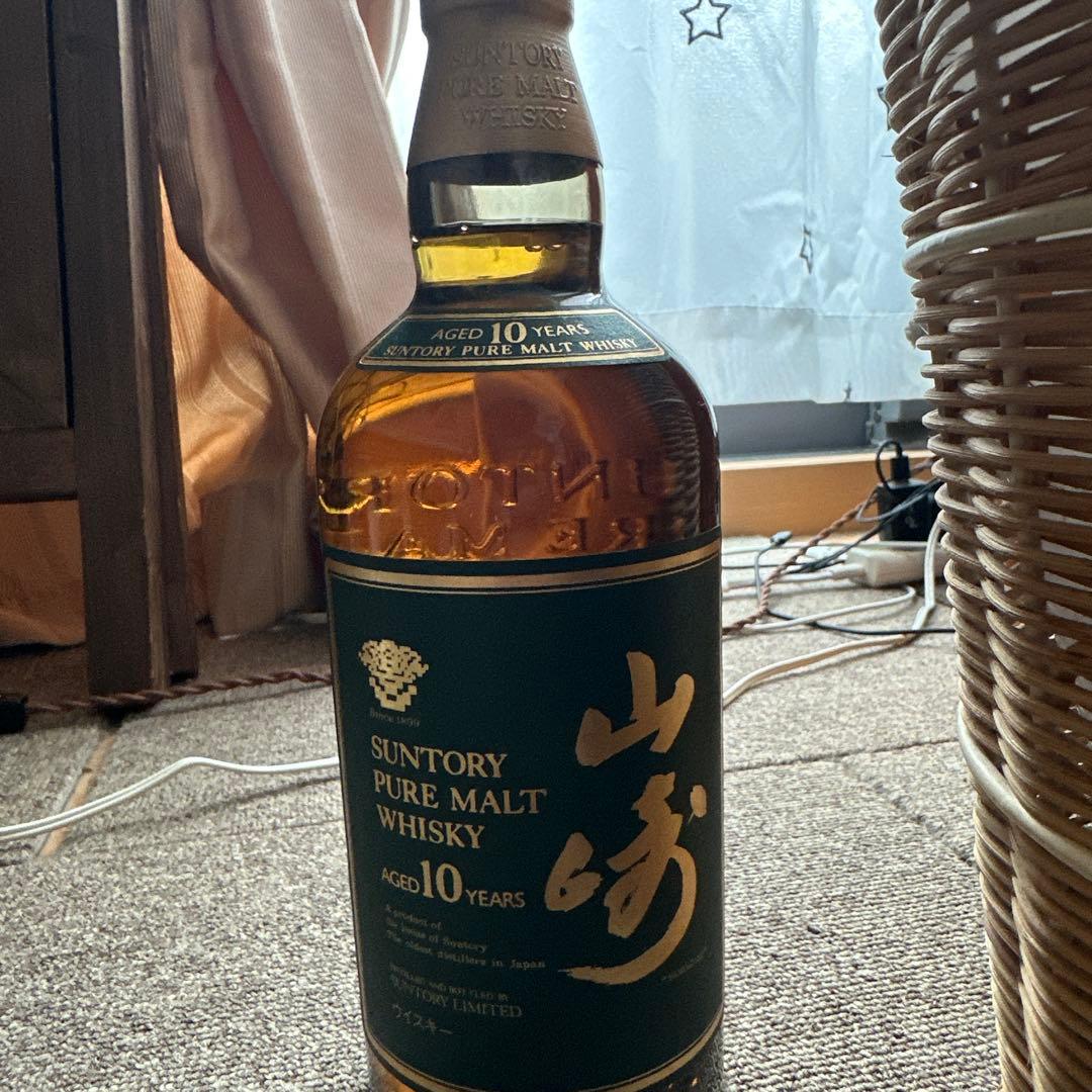 サントリー 山崎10年 ピュアモルトウイスキー 40度 グリーンラベル 750