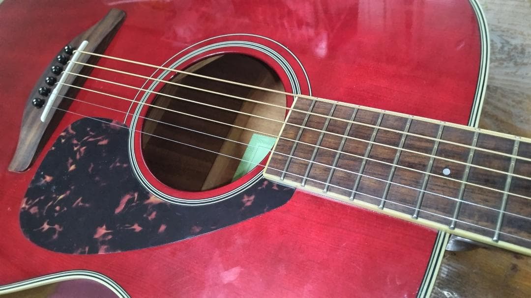 ❤️弦高調整済「YAMAHA ヤマハ FS-820 」＋ケース('▽')赤い彗星